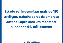 Estado vai indemnizar mais de 110 antigos trabalhadores da empresa Justino Lopes com um montante superior a 96 mil contos