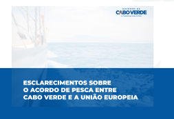 Esclarecimentos sobre o Acordo de Pesca entre Cabo Verde e a União Europeia